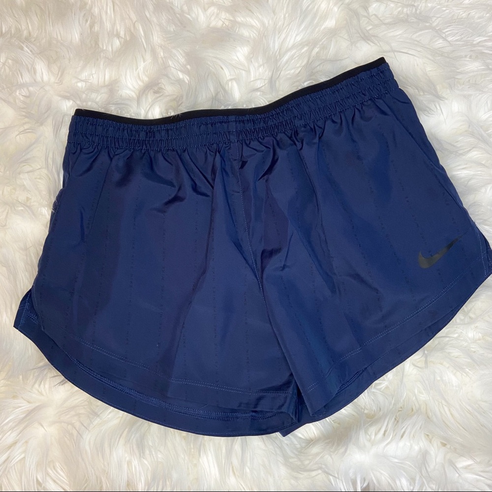 NWT NIKE NAVY BLUE DRI-FIT RUNNING SHORTS